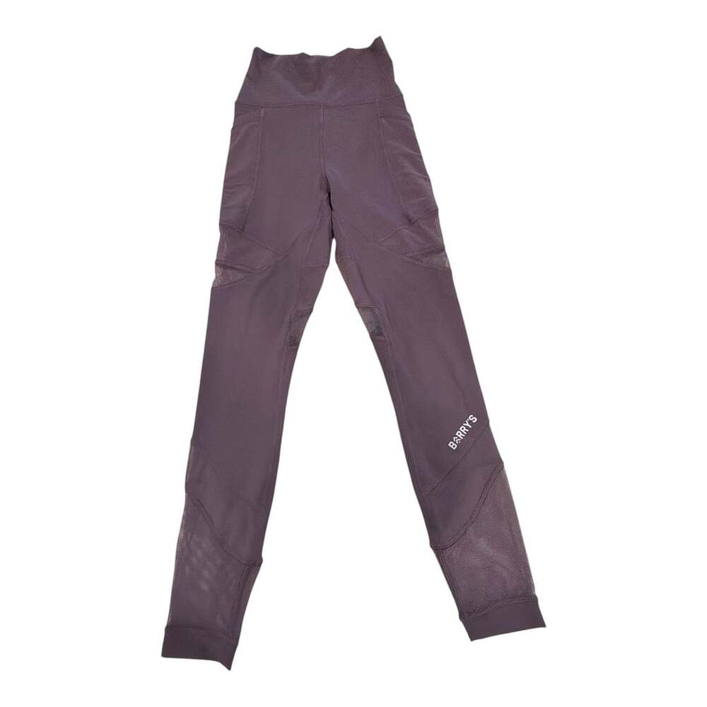 Lululemon x Barry’s Stronger As One Tight 25” Purple Mesh Leggings Size 2